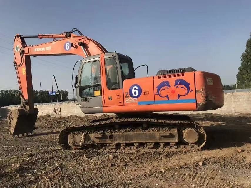 हिताची गर्म बिक्री मूल निर्मित इस्तेमाल किया हिताची 230 अच्छी हालत खुदाई Zx230 सेकंड हैंड मशीन