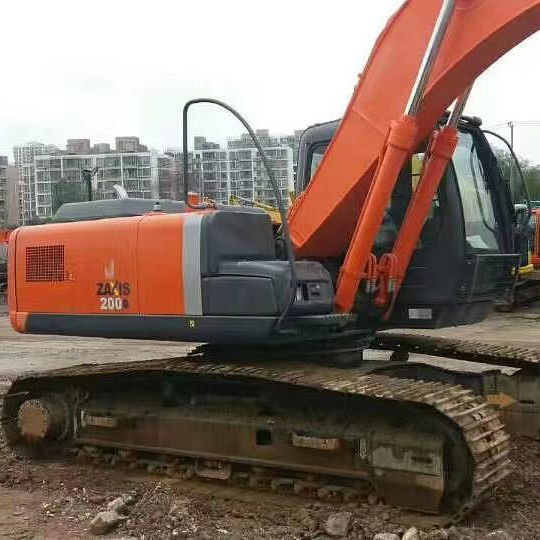 20 टन इस्तेमाल किया हुआ हिताची ZAXIS 200 बैकहो लोडर खुदाई उपकरण खनन भारी उपकरण खुदाई बैगर ZX200 अच्छी स्थिति अंतिम मूल्य Exc