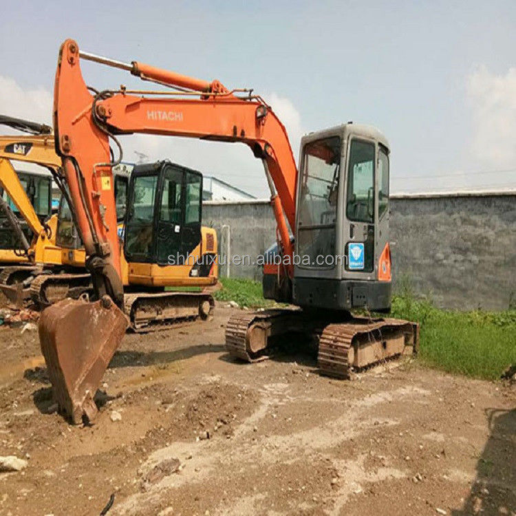 हिताची स्टॉक में इस्तेमाल किया हिताची 55 मिनी खुदाई मशीन बिक्री के लिए दूसरा हाथ हिताची 55 अच्छी स्थिति में छोटे खुदाई मशीन