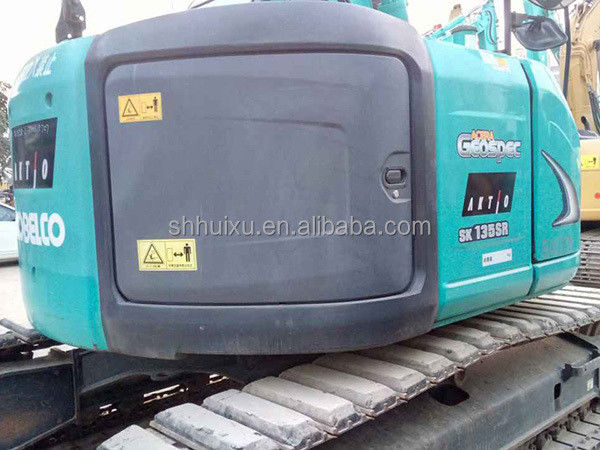बेस्ट सेलिंग सेकंड हैंड क्रॉलर खुदाई Kobelco135/उपयोग किया अच्छी गुणवत्ता की खुदाई मशीन Kobelco135 बिक्री के लिए