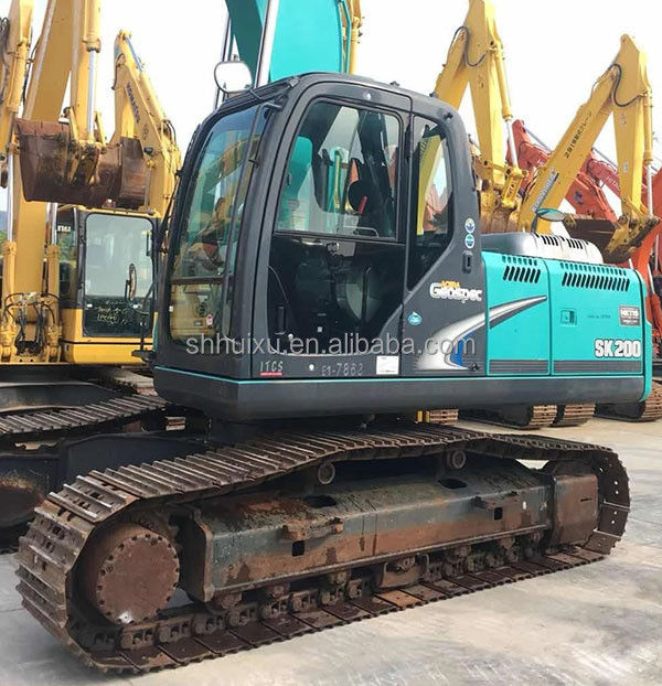 कोबेल्को SK200 सबसे अधिक बिकने वाला सेकंड हैंड क्रॉलर खुदाई Kobelco SK200/उपयोगी अच्छी गुणवत्ता की खुदाई मशीन Kobelco SK200 बिक्री के लिए