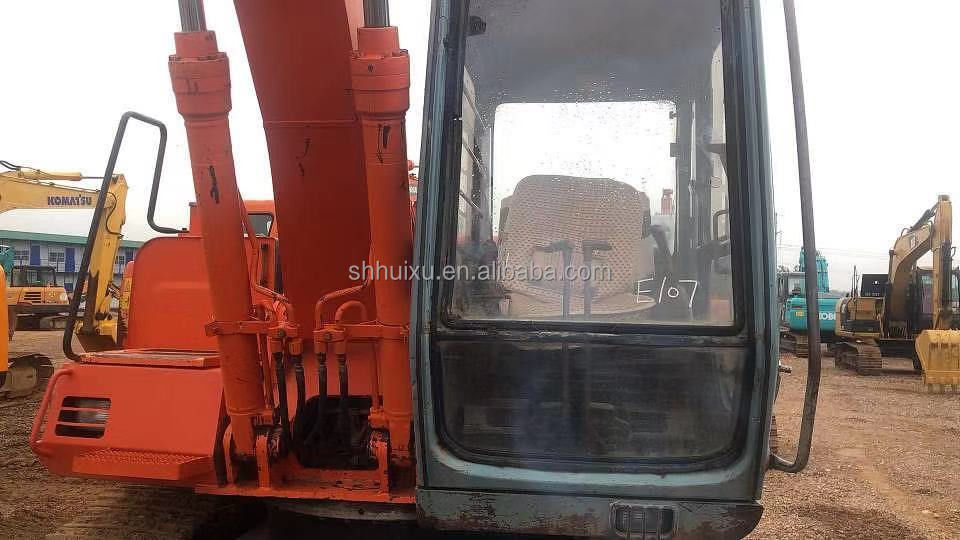 हिताची गर्म बिक्री अच्छी हालत में बिक्री के लिए इस्तेमाल किया हिताची EX120 क्रॉलर खुदाई सेकंड हैंड खुदाई
