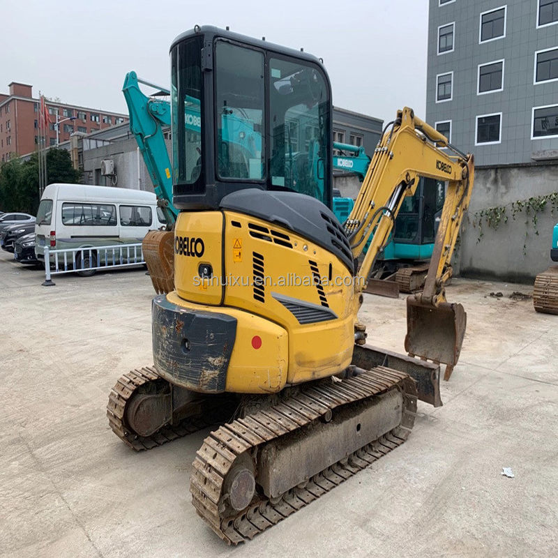प्रयुक्त हाइड्रोलिक क्रॉलर खुदाई Kobelco35SR, मिनी दूसरे हाथ उच्च गुणवत्ता वाले खुदाई KOBELCO35SR सस्ती कीमत
