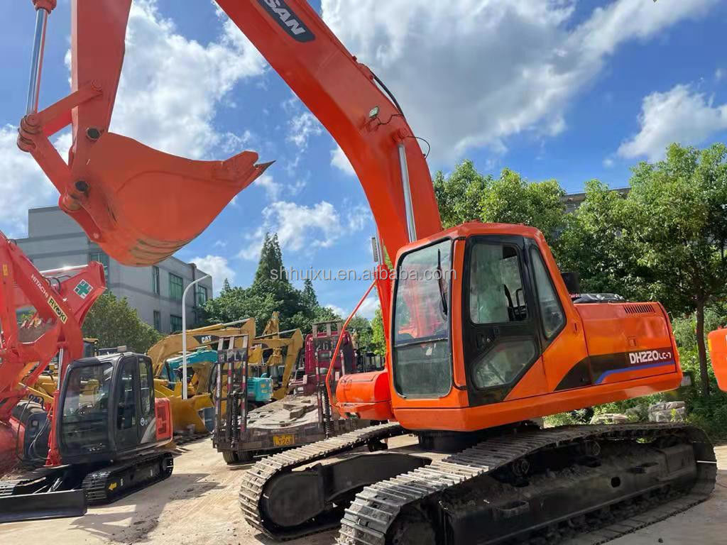 Doosan गर्म बिक्री प्रयुक्त खुदाई मशीन doosan 220/ DOOSAN220 कोरिया मूल/प्रयुक्त खुदाई मशीन सबसे अच्छा बिक्री अच्छी कीमत