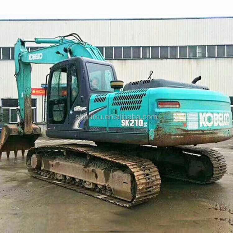 Kobelco SK200 बेस्ट सेलिंग सेकंड हैंड क्रॉलर खुदाई Kobelco SK210-8उपयोग की अच्छी गुणवत्ता की खुदाई मशीन बिक्री के लिए