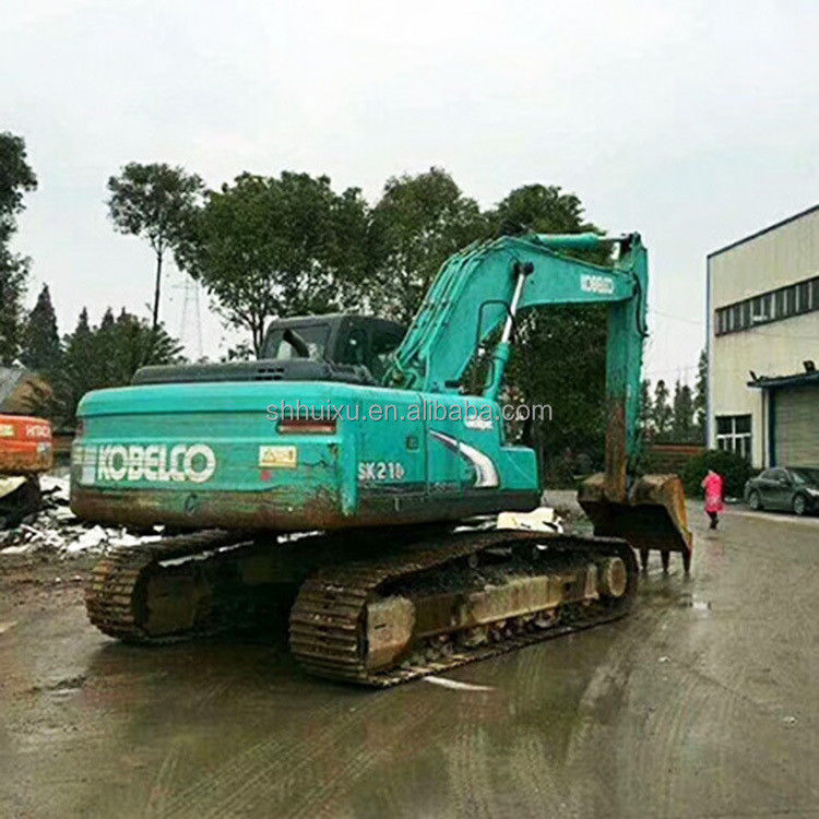 Kobelco SK200 बेस्ट सेलिंग सेकंड हैंड क्रॉलर खुदाई Kobelco SK210-8उपयोग की अच्छी गुणवत्ता की खुदाई मशीन बिक्री के लिए