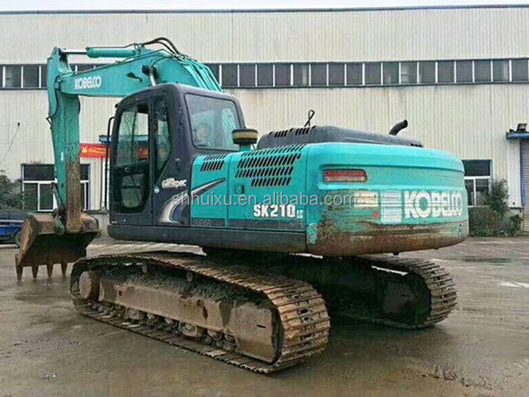 Kobelco SK200 बेस्ट सेलिंग सेकंड हैंड क्रॉलर खुदाई Kobelco SK210-8उपयोग की अच्छी गुणवत्ता की खुदाई मशीन बिक्री के लिए