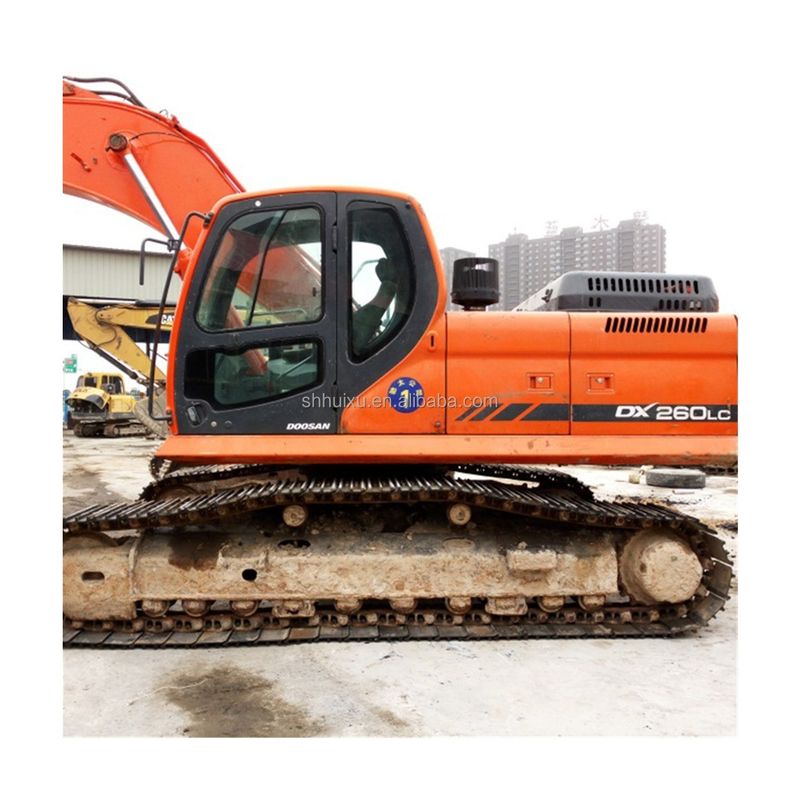Doosan गर्म बिक्री उत्कृष्ट गुणवत्ता द्वितीय हाथ हाइड्रोलिक क्रॉलर खुदाई DOOSAN DX260 कोरिया मूल/प्रयुक्त खुदाई मशीन सबसे अच्छा बेचने अच्छी कीमत