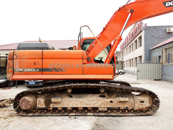 Doosan गर्म बिक्री उत्कृष्ट गुणवत्ता द्वितीय हाथ हाइड्रोलिक क्रॉलर खुदाई DOOSAN DX260 कोरिया मूल/प्रयुक्त खुदाई मशीन सबसे अच्छा बेचने अच्छी कीमत
