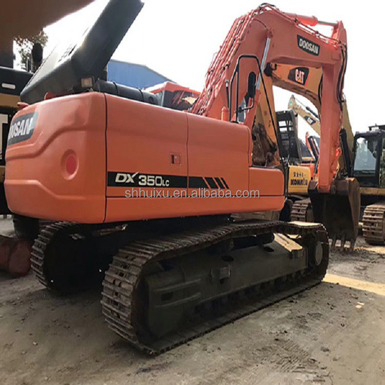 Doosan गर्म बिक्री उत्कृष्ट गुणवत्ता का दूसरा हाथ हाइड्रोलिक क्रॉलर खुदाई DOOSAN DX350 कोरिया मूल प्रयुक्त खुदाई मशीन सबसे ज्यादा बिकने वाला