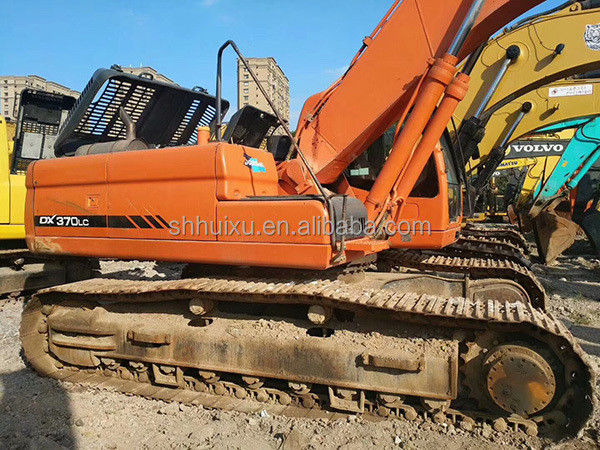 Doosan गर्म बिक्री उत्कृष्ट गुणवत्ता द्वितीय हाथ हाइड्रोलिक क्रॉलर खुदाई DOOSAN DX370 कोरिया मूल/प्रयुक्त खुदाई मशीन सबसे अच्छा बेचने अच्छी कीमत