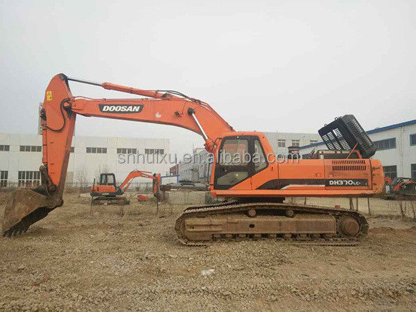 Doosan गर्म बिक्री सबसे ज्यादा बिकने वाली सेकंड हैंड हाइड्रोलिक क्रॉलर खुदाई DOOSAN DH370 कोरिया मूल इस्तेमाल किया खुदाई मशीन
