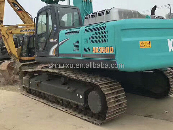 कोबेल्को SK200 उत्कृष्ट गुणवत्ता का दूसरा हाथ क्रॉलर खुदाई Kobelco SK350 प्रयुक्त खुदाई मशीन