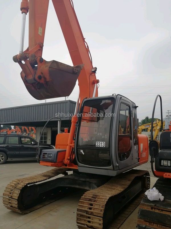 हिताची गर्म बिक्री दूसरा हाथ क्रॉलर खुदाई HITACHI EX120-5 अच्छी स्थिति इस्तेमाल किया खुदाई मशीन जापानी बिक्री के लिए