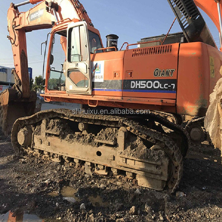 Doosan गर्म बिक्री उत्कृष्ट गुणवत्ता द्वितीय हाथ हाइड्रोलिक क्रॉलर खुदाई DOOSAN DH500 कोरिया मूल/उपयोगी खुदाई मशीन सबसे अच्छा बेचने अच्छी कीमत