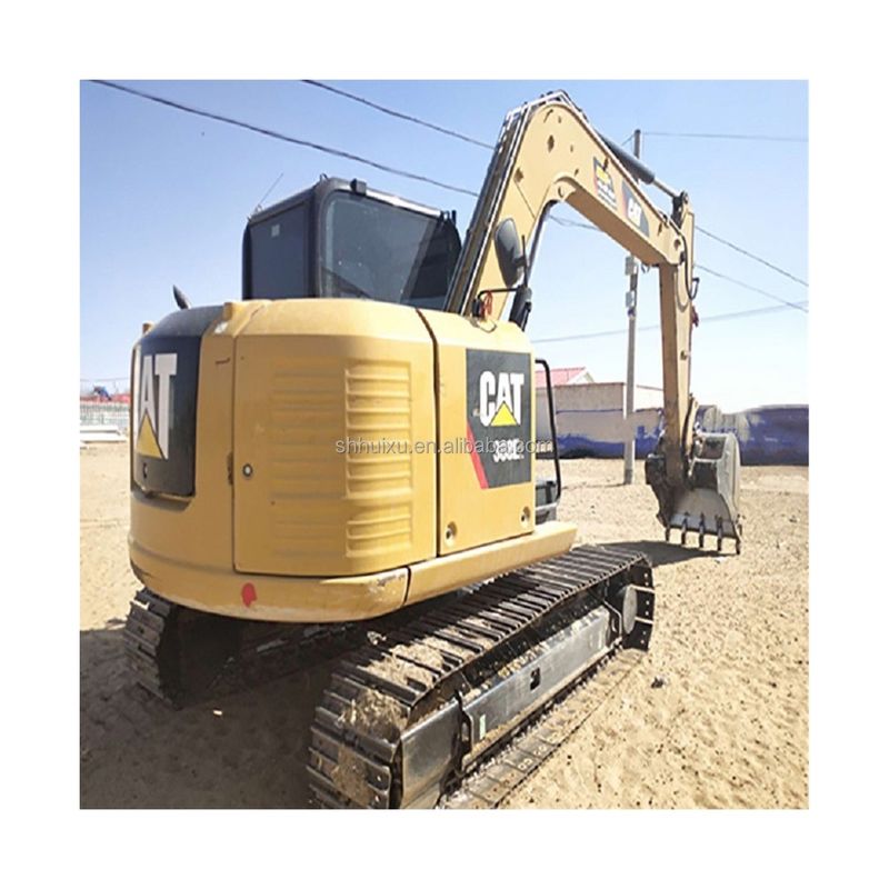 उच्च गुणवत्ता वाला सेकंड हैंड मिनी क्रॉलर खुदाई मशीन इस्तेमाल किया CAT308E 8T इस्तेमाल किया कैटरपिलर खुदाई मशीन खुदाई कैटरपिलर स्टॉक में
