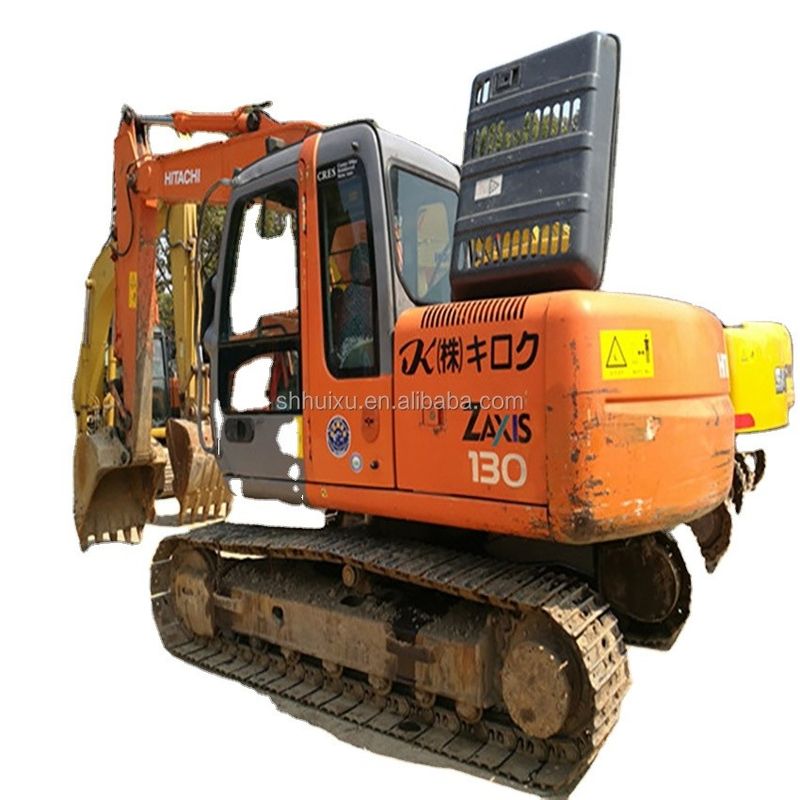 हिताची गर्म बिक्री प्रयुक्त खुदाई मशीन दूसरा हाथ क्रॉलर खुदाई HITACHI 130 अच्छी स्थिति