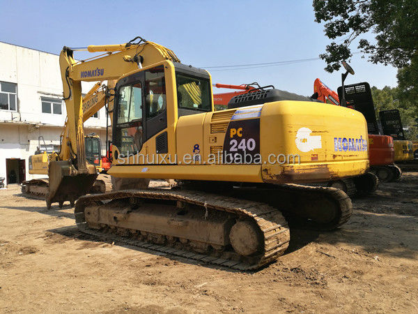 कोमात्सु प्रयुक्त कोमात्सु PC240-8 खुदाई मशीन सेकंड हैंड pc240 खुदाई मशीन बिक्री के लिए कोमात्सु खुदाई मशीन
