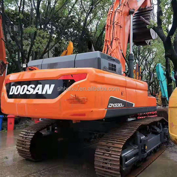 Doosan गर्म बिक्री उत्कृष्ट गुणवत्ता का दूसरा हाथ हाइड्रोलिक क्रॉलर खुदाई DOOSAN DX530 कोरिया मूल प्रयुक्त खुदाई मशीन सबसे ज्यादा बिकने वाला