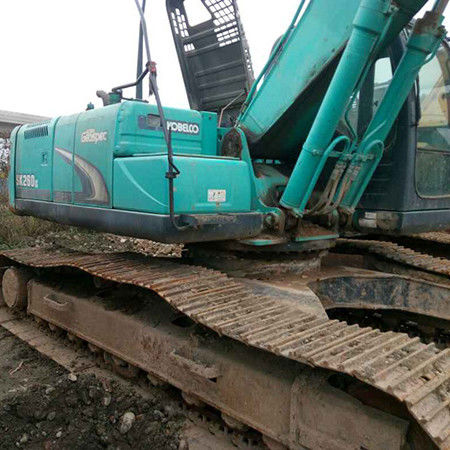 प्रयुक्त हाइड्रोलिक क्रॉलर खुदाई Kobelco260 / प्रयुक्त जापान मूल सेकंड हैंड खुदाई Kobelco260 मूल जापान