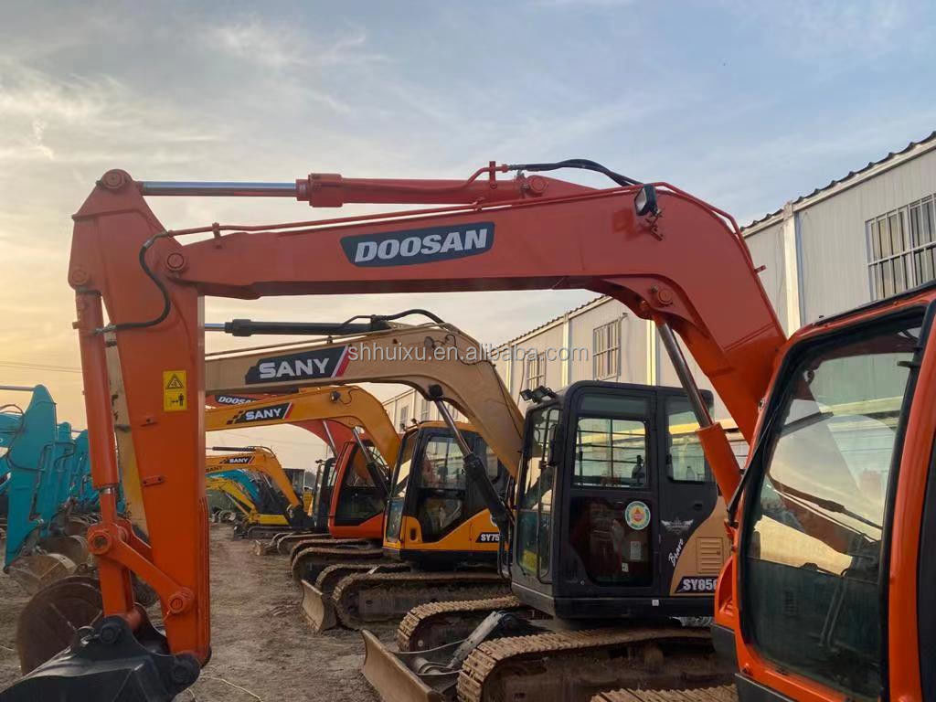 कोरिया मूल प्रयुक्त मिनी खुदाई Doosan75 गुणवत्ता निर्माण मशीन/दूसरा हाथ हाइड्रोलिक क्रॉलर खुदाई DOOSAN75 गर्म बिक्री