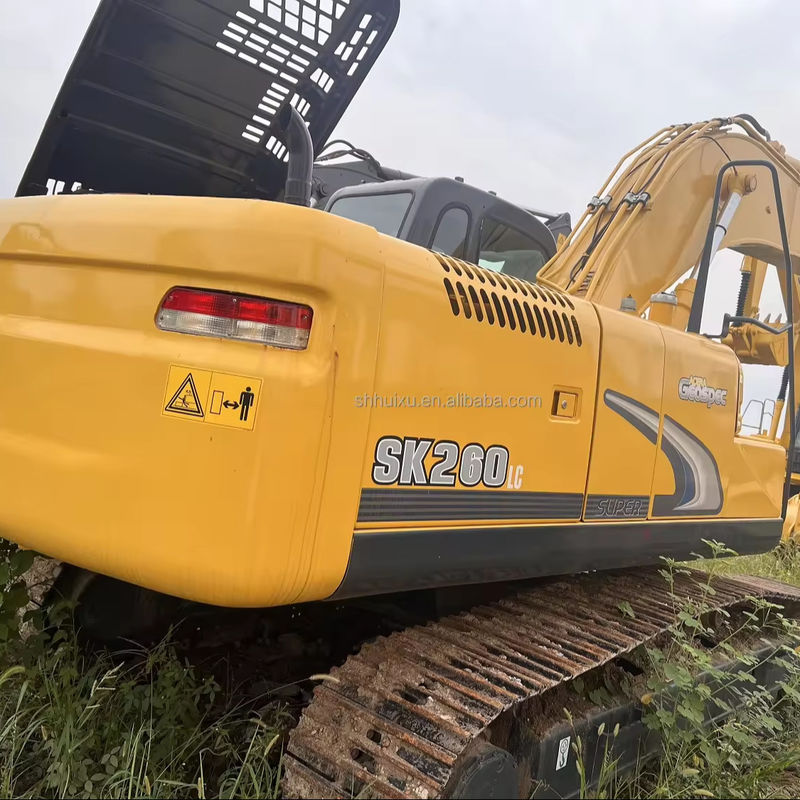 प्रयुक्त हाइड्रोलिक क्रॉलर खुदाई Kobelco260 / प्रयुक्त जापान मूल सेकंड हैंड खुदाई Kobelco260 बिक्री के लिए