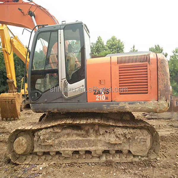 हिताची गर्म बिक्री सेकंड हैंड खुदाई मशीन जापानी इस्तेमाल क्रॉलर खुदाई HITACHI 210 अच्छी स्थिति में