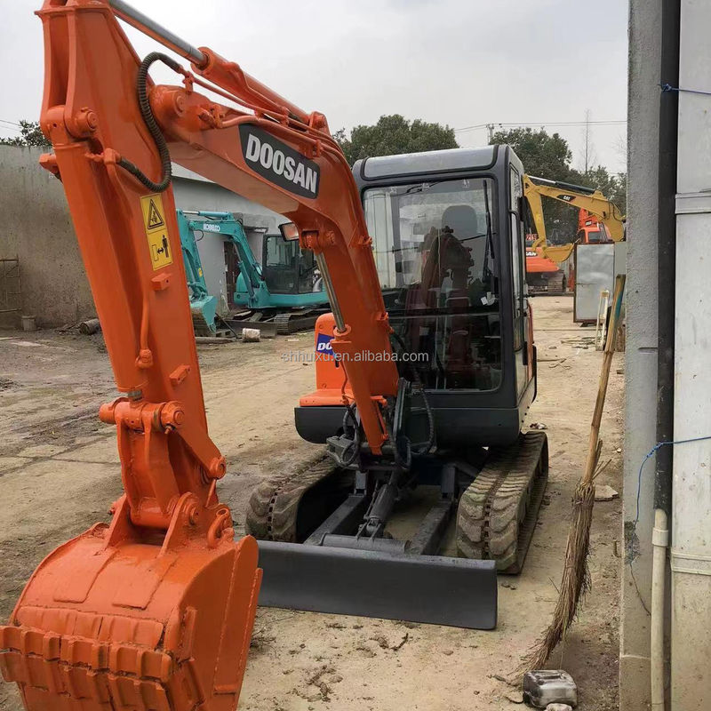 Doosan गर्म बिक्री निर्माण मशीन इस्तेमाल किया मिनी खुदाई Doosan DH35 अच्छी गुणवत्ता/दूसरा हाथ हाइड्रोलिक क्रॉलर खुदाई DOOSAN DH35 कोरिया मूल