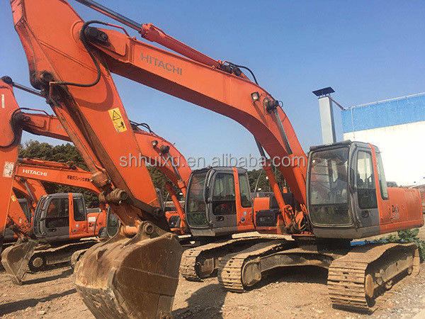 हिताची गर्म बिक्री इस्तेमाल किया क्रॉलर खुदाई HITACHI 230 अच्छी स्थिति में दूसरी हाथ की खुदाई मशीन जापानी बिक्री के लिए