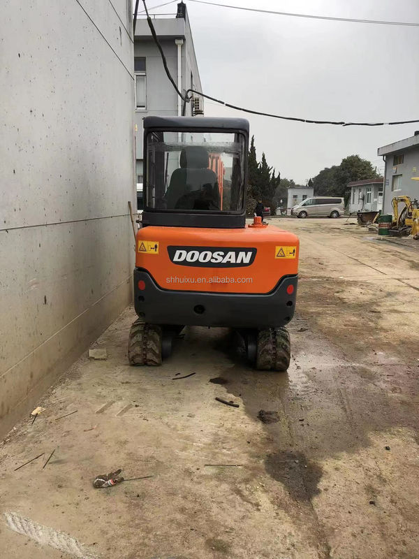 Doosan गर्म बिक्री निर्माण मशीन इस्तेमाल किया मिनी खुदाई Doosan DH35 अच्छी गुणवत्ता/दूसरा हाथ हाइड्रोलिक क्रॉलर खुदाई DOOSAN DH35 कोरिया मूल