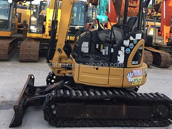 अच्छी गुणवत्ता वाली प्रयुक्त हाइड्रोलिक मिनी खुदाई CAT303.5 सेकंड हैंड छोटी क्रॉलर कैटरपिलर खुदाई बिक्री के लिए कैटरपिलर स्टॉक में
