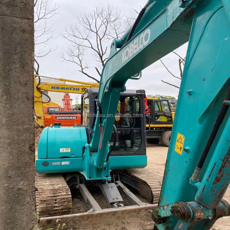 कोबेल्को SK200 हाइड्रोलिक क्रॉलर खुदाई Kobelco 60-8 सेकंड हैंड उच्च गुणवत्ता / प्रयुक्त मिनी खुदाई सस्ती कीमत