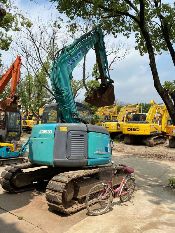 कोबेल्को SK200 क्रॉलर खुदाई Kobelco 70SR दूसरे हाथ हाइड्रोलिक उच्च गुणवत्ता प्रयुक्त मिनी खुदाई सस्ती कीमत