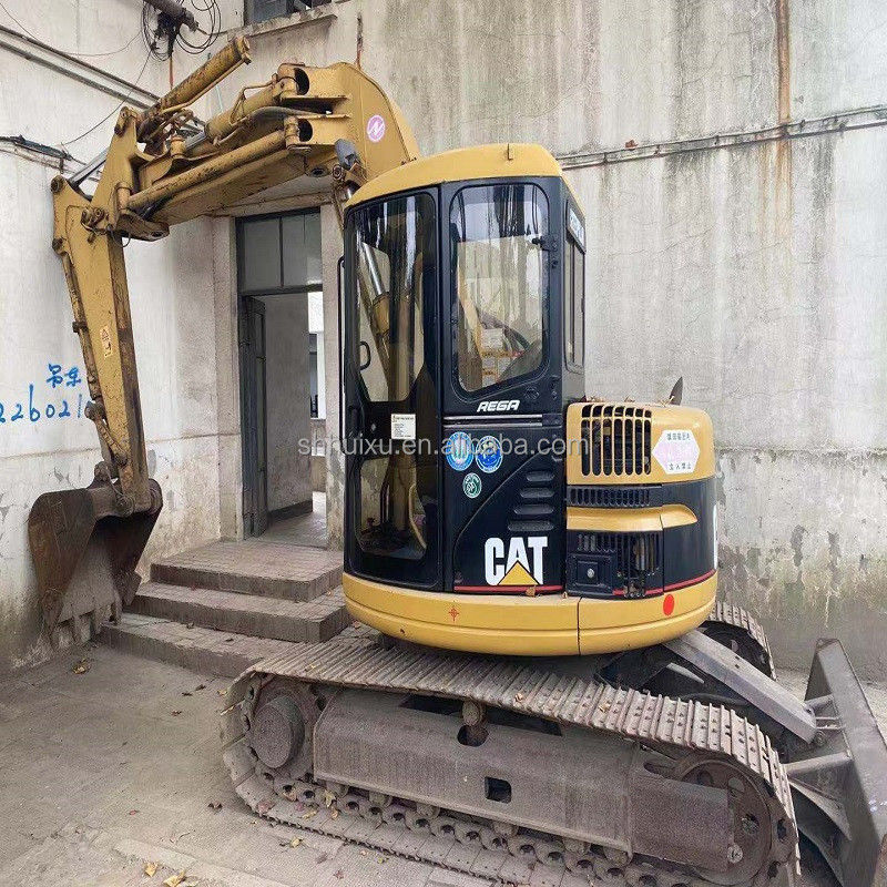 प्रयुक्त हाइड्रोलिक मिनी खुदाई मशीन CAT308 सेकंड हैंड अच्छी गुणवत्ता वाली छोटी क्रॉलर खुदाई मशीन CAT308 बिक्री के लिए