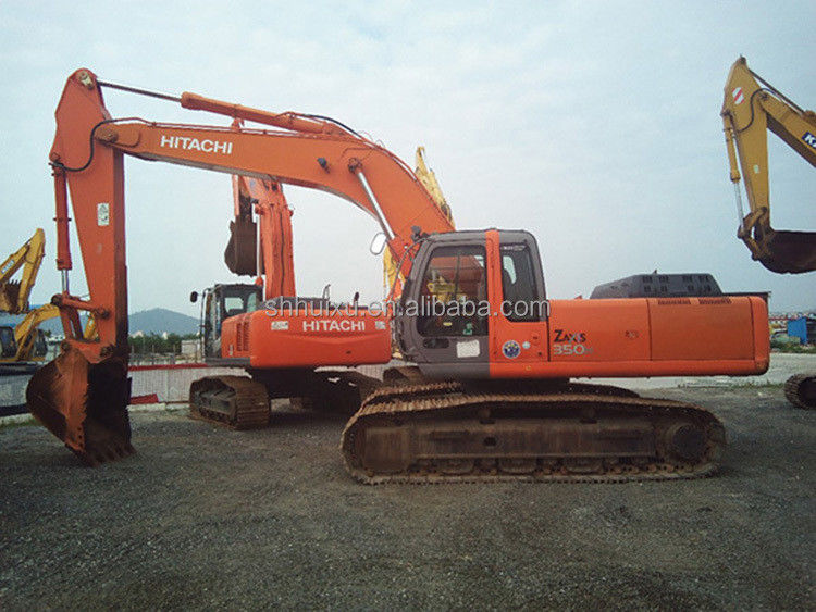 Hitachi स्टॉक में इस्तेमाल किया Hitachi zx350 क्रॉलर खुदाई मशीन बिक्री के लिए/ इस्तेमाल किया खुदाई मशीन जापानी HITACHI 350 बिक्री के लिए/