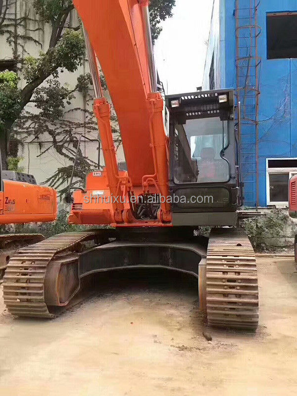 हिताची स्टॉक में दूसरा हाथ बड़ा क्रॉलर एक्सकेवेटर हिताची 450 अच्छी हालत में इस्तेमाल किया खुदाई मशीन जापानी हिताची 450 बिक्री के लिए/