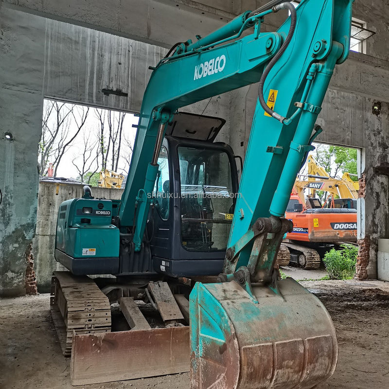 कोबेलको SK200 प्रयुक्त मिनी खुदाई Kobelco SK75 अच्छी गुणवत्ता सस्ती कीमत दूसरा हाथ हाइड्रोलिक क्रॉलर खुदाई जापान मूल