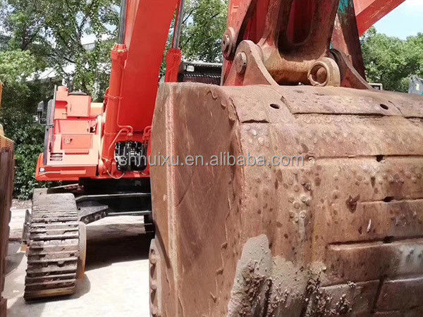 हिताची गर्म बिक्री दूसरा हाथ बड़ा क्रॉलर खुदाई HITACHI 650 अच्छी हालत इस्तेमाल किया खुदाई मशीन जापानी बिक्री के लिए