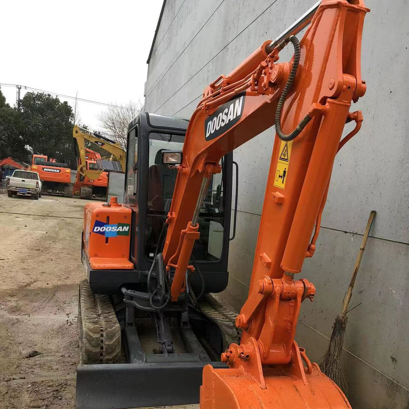 प्रयुक्त खुदाई मशीन Doosan DH35 मिनी खुदाई मशीन अच्छी कीमत प्रयुक्त doosanDH35 खुदाई मशीन