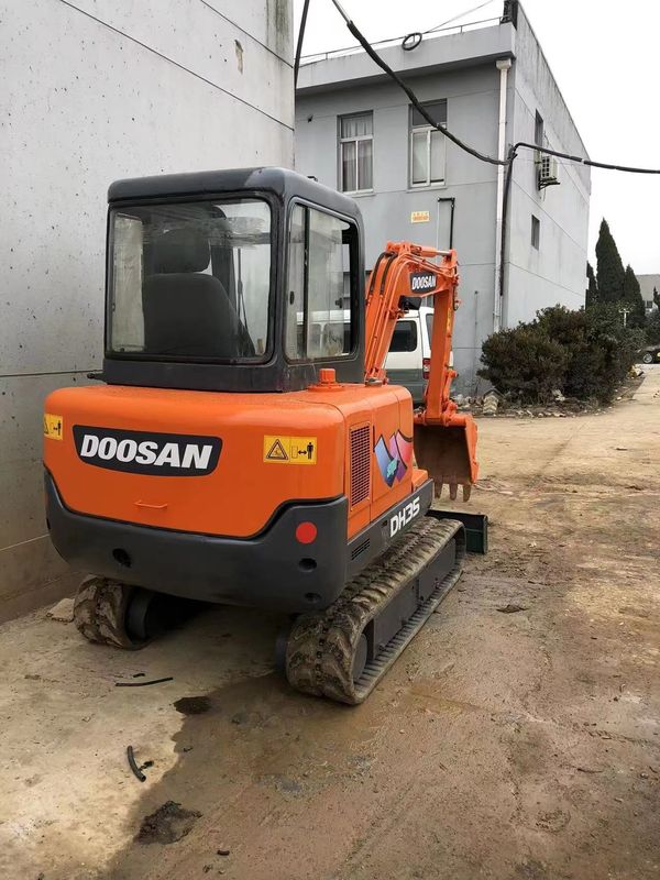 प्रयुक्त खुदाई मशीन Doosan DH35 मिनी खुदाई मशीन अच्छी कीमत प्रयुक्त doosanDH35 खुदाई मशीन