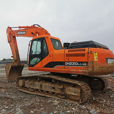 इस्तेमाल किया खुदाई मशीन doosan DH220 Excavator Doosan DH220 225 300 कम कीमत के साथ इस्तेमाल किया खुदाई मशीन