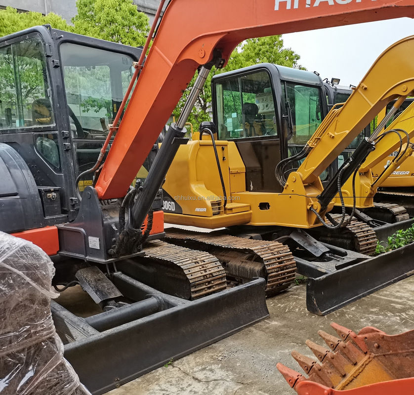 बिक्री के लिए इस्तेमाल किया Hitachi55U मिनी खुदाई मशीन दूसरा हाथ Hitachi मिनी खुदाई 55U