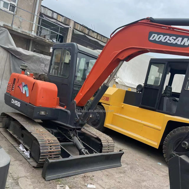 Doosan गर्म बिक्री प्रयुक्त खुदाई Doosan 55, Doosan DH55 Digger मिनी प्रयुक्त खुदाई