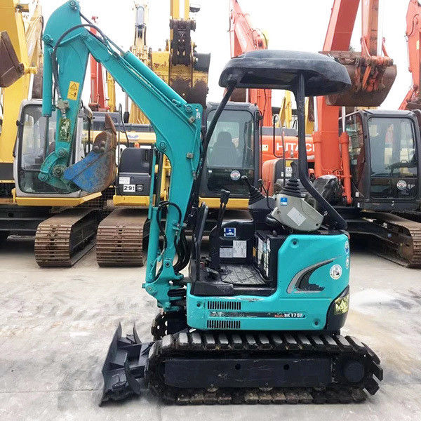 प्रयुक्त उत्खनन Kobelco दूसरा हाथ KobelcoSK 17 उत्खनन क्रॉलर उत्खनन बिक्री के लिए