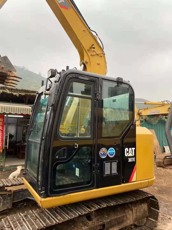 CAT307E प्रयुक्त खुदाई मशीन, उत्तम प्रदर्शन, त्वरित कार्रवाई, कम कीमत, दो साल की गुणवत्ता की गारंटी