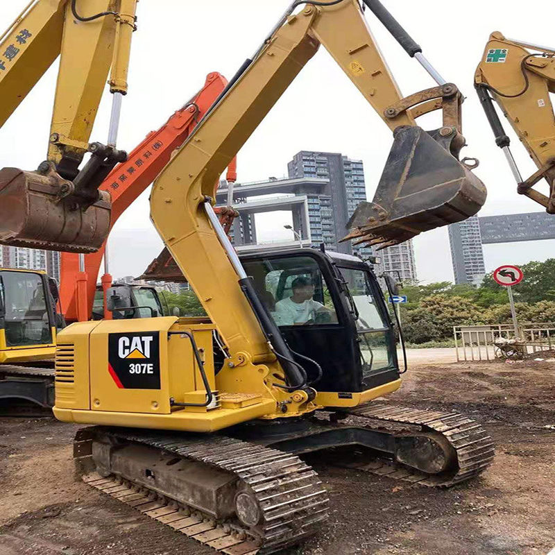 CAT307E प्रयुक्त खुदाई मशीन, उत्तम प्रदर्शन, त्वरित कार्रवाई, कम कीमत, दो साल की गुणवत्ता की गारंटी