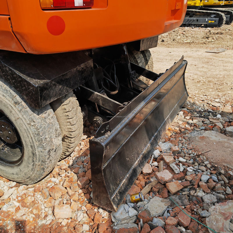 Doosan गर्म बिक्री नई अच्छी बिक्री का इस्तेमाल किया Doosan DH150 पहिया खुदाई मशीन, 90 नई/उपयोगी खुदाई मशीन Doosan