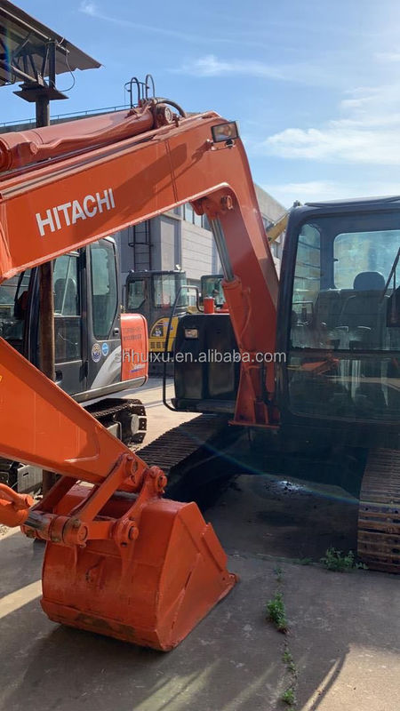 हिताची गर्म बिक्री जापान मूल प्रयुक्त मिनी खुदाई HITACHI 70 बिक्री के लिए दूसरा हाथ हाइड्रोलिक क्रॉलर खुदाई अच्छी स्थिति में