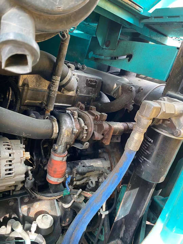 माइक्रो मिनी खुदाई Kobelco 75 दूसरे हाथ छोटे खुदाई मशीनों का इस्तेमाल किया 7.5 टन खुदाई अमेरिका चीन उद्यान खुदाई