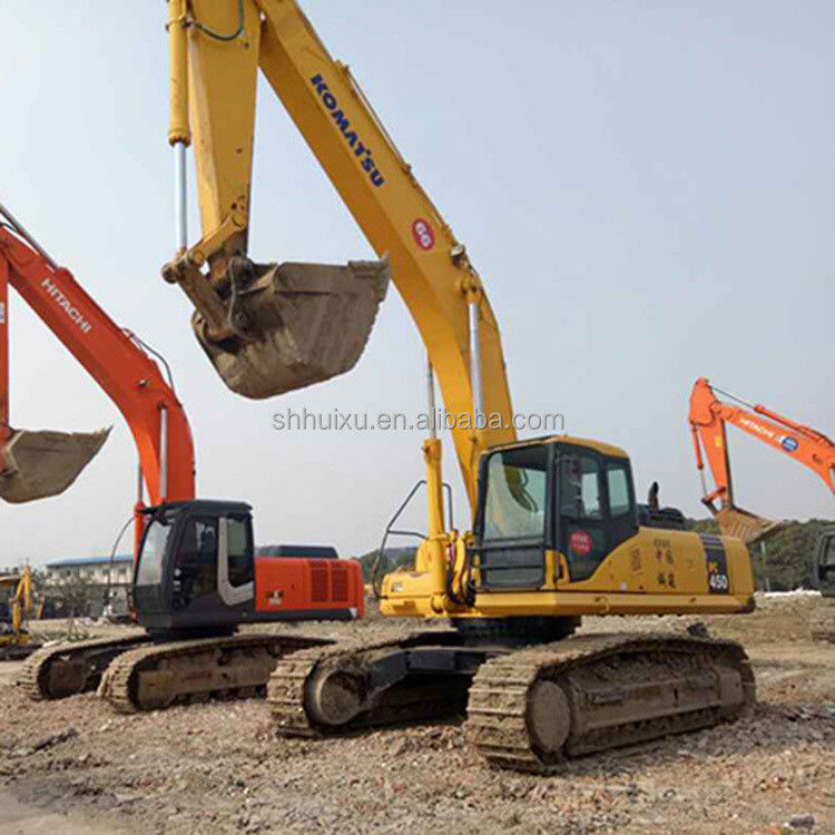 बिक्री के लिए उच्च प्रदर्शन बैकएक्टिंग फावड़ा हाइड्रोलिक मध्यम आकार का इस्तेमाल किया क्रॉलर खुदाई Komatsu450